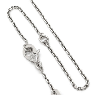 ヴァンクリーフアーペル Van Cleef & Arpels ヴィンテージアルハンブラ ペンダント VCARA46100 ホワイトゴールド K18WG ダイヤモンド ネックレス Au750 K18 WG 12Pダイヤ