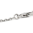 ヴァンクリーフアーペル Van Cleef & Arpels ヴィンテージアルハンブラ ペンダント VCARA46100 ホワイトゴールド K18WG ダイヤモンド ネックレス Au750 K18 WG 12Pダイヤ