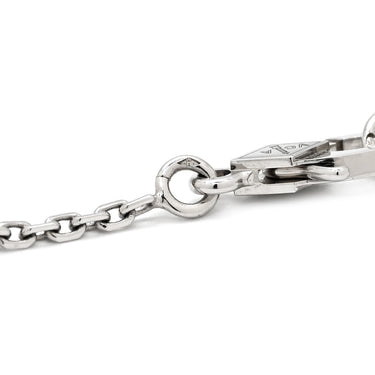 ヴァンクリーフアーペル Van Cleef & Arpels ヴィンテージアルハンブラ ペンダント VCARA46100 ホワイトゴールド K18WG ダイヤモンド ネックレス Au750 K18 WG 12Pダイヤ