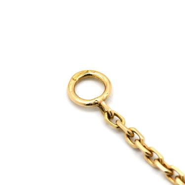 ヴァンクリーフアーペル Van Cleef & Arpels ヴィンテージ アルハンブラ ペンダント VCARA45900 パールホワイト×イエローゴールド K18YG マザーオブパール ネックレス 白 750 18K YG シェル