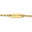 ヴァンクリーフアーペル Van Cleef & Arpels ヴィンテージ アルハンブラ ペンダント VCARA45900 パールホワイト×イエローゴールド K18YG マザーオブパール ネックレス 白 750 18K YG シェル