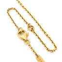 ヴァンクリーフアーペル Van Cleef & Arpels ヴィンテージ アルハンブラ ペンダント VCARD38500 レッド×イエローゴールド K18YG カーネリアン ネックレス Au750 18K 赤 カーネリアン