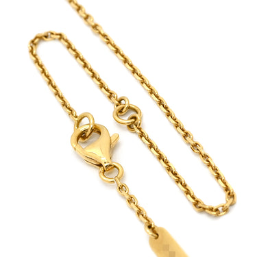 ヴァンクリーフアーペル Van Cleef & Arpels ヴィンテージ アルハンブラ ペンダント VCARD38500 レッド×イエローゴールド K18YG カーネリアン ネックレス Au750 18K 赤 カーネリアン