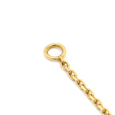 ヴァンクリーフアーペル Van Cleef & Arpels ヴィンテージ アルハンブラ ペンダント VCARD38500 レッド×イエローゴールド K18YG カーネリアン ネックレス Au750 18K 赤 カーネリアン