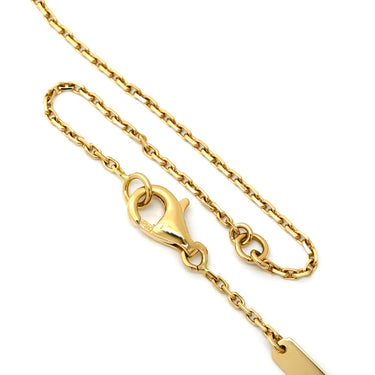 ヴァンクリーフアーペル Van Cleef & Arpels ヴィンテージ アルハンブラ パープル×イエローゴールド K18YG ダイヤモンド ラピスラズリ ネックレス 紫 750PG 18K 2010年ホリデー ラピス ダイヤ