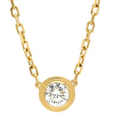 カルティエ Cartier ダムール LM B7215500 イエローゴールド K18YG ダイヤモンド ネックレス Au750 18K 18金 1P 1石 1粒 ダイヤモンド ラージモデル