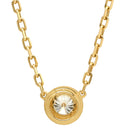 カルティエ Cartier ダムール LM B7215500 イエローゴールド K18YG ダイヤモンド ネックレス Au750 18K 18金 1P 1石 1粒 ダイヤモンド ラージモデル