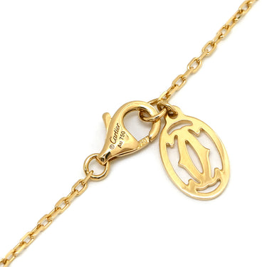 カルティエ Cartier ダムール LM B7215500 イエローゴールド K18YG ダイヤモンド ネックレス Au750 18K 18金 1P 1石 1粒 ダイヤモンド ラージモデル