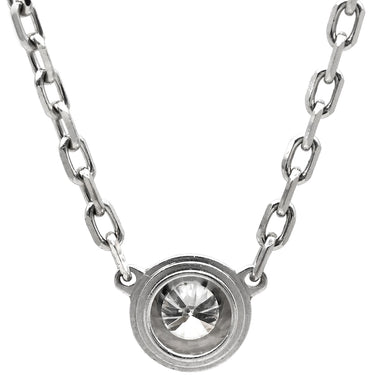 カルティエ Cartier ダムール SM B7215900 ホワイトゴールド K18WG ダイヤモンド ネックレス ダイヤモンド 18K Au750 WG