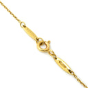 ティファニー Tiffany & Co バイザヤード シングルダイヤモンド ペンダント イエローゴールド K18YG ダイヤモンド ネックレス T＆Co. 18K 750YG エルサペレッティ