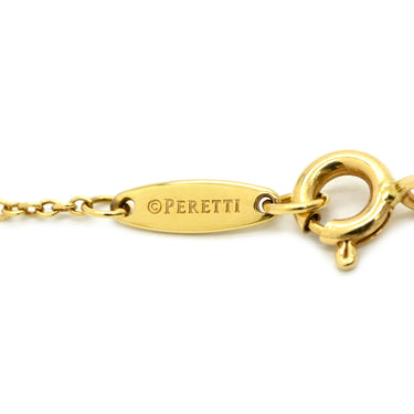 ティファニー Tiffany & Co バイザヤード シングルダイヤモンド ペンダント イエローゴールド K18YG ダイヤモンド ネックレス T＆Co. 18K 750YG エルサペレッティ