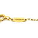 ティファニー Tiffany & Co バイザヤード シングルダイヤモンド ペンダント イエローゴールド K18YG ダイヤモンド ネックレス T＆Co. 18K 750YG エルサペレッティ