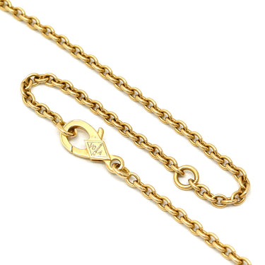 ヴァンクリーフアーペル Van Cleef & Arpels ピュア アルハンブラ VCARB13900 ブラックXイエローゴールド K18YG オニキス ネックレス 750YG 18K 18金 オニキス