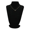 ヴァンクリーフアーペル Van Cleef & Arpels ピュア アルハンブラ VCARB13900 ブラックXイエローゴールド K18YG オニキス ネックレス 750YG 18K 18金 オニキス