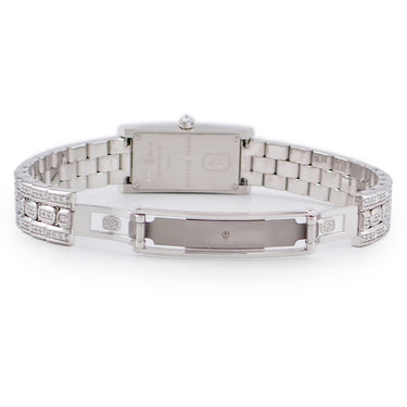 腕時計 ハリーウィンストン Harry Winston アヴェニュー C ミニ エリプティック AVCQHM16WW054 クオーツ レディース K18WG無垢 純正ダイヤ