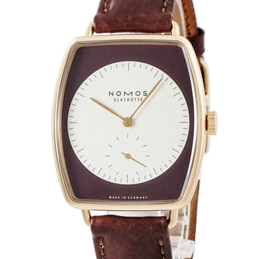 腕時計 ノモス NOMOS ラックス セーブル LU3DT3PP2 942 手巻き メンズ レディース K18RG無垢 トノー トノウ スモールセコンド