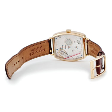 腕時計 ノモス NOMOS ラックス セーブル LU3DT3PP2 942 手巻き メンズ レディース K18RG無垢 トノー トノウ スモールセコンド
