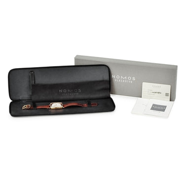 腕時計 ノモス NOMOS ラックス セーブル LU3DT3PP2 942 手巻き メンズ レディース K18RG無垢 トノー トノウ スモールセコンド