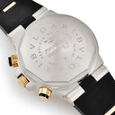 腕時計 ブルガリ BVLGARI ディアゴノ スクーバ プロフェッショナル フライバッククロノグラフ SC40SG 自動巻き メンズ K18YG×SS 黒
