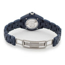 腕時計 シャネル CHANEL J12 キャリバー12.2 33ｍｍ H11683 自動巻き レディース 新品同様 マットブルー セラミック アラビア