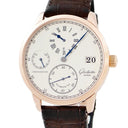 腕時計 グラスヒュッテ オリジナル GLASHUTTE ORIGINAL セネタ クロノメーター レギュレーター 1-58-04-04-05-50 手巻き メンズ K18RG無垢 青針