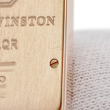 腕時計 ハリーウィンストン Harry Winston レディ アヴェニュー オーロラ 310LQR クオーツ レディース K18PG無垢 ダイヤ ホワイト シェル