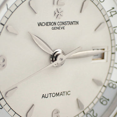 腕時計 ヴァシュロン・コンスタンタン VACHERON CONSTANTIN エヴァシオン ワールドタイム 48250/000G 自動巻き メンズ K18WG無垢 GMT 限定