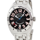 腕時計 フランクミュラー FRANCK MULLER トランスアメリカ 2000SCP 自動巻き メンズ ブラック デイト ギョーシェ 青針 アラビア
