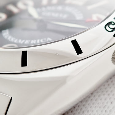 腕時計 フランクミュラー FRANCK MULLER トランスアメリカ 2000SCP 自動巻き メンズ ブラック デイト ギョーシェ 青針 アラビア