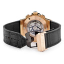 腕時計 ウブロ HUBLOT ビッグバン アエロバン 311.PX.1180.GR.1704 自動巻き メンズ K18RG無垢 純正ダイヤ スケルトン ブラック