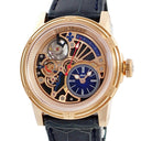 腕時計 ルイ・モネ LOUIS MOINET テンポグラフ クローム LM-50.50.20 自動巻き メンズ K18RG無垢 スケルトン レトログラード 限定12本