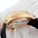 腕時計 ルイ・モネ LOUIS MOINET テンポグラフ クローム LM-50.50.20 自動巻き メンズ K18RG無垢 スケルトン レトログラード 限定12本