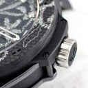 腕時計 ウブロ HUBLOT ビッグバン ブロイダリー セラミック 343.CS.6570.NR.BSK16 自動巻き レディース 純正ダイヤ 黒 スカル 限定
