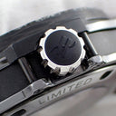 腕時計 ウブロ HUBLOT ビッグバン ブロイダリー セラミック 343.CS.6570.NR.BSK16 自動巻き レディース 純正ダイヤ 黒 スカル 限定