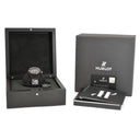 腕時計 ウブロ HUBLOT ビッグバン ブロイダリー セラミック 343.CS.6570.NR.BSK16 自動巻き レディース 純正ダイヤ 黒 スカル 限定