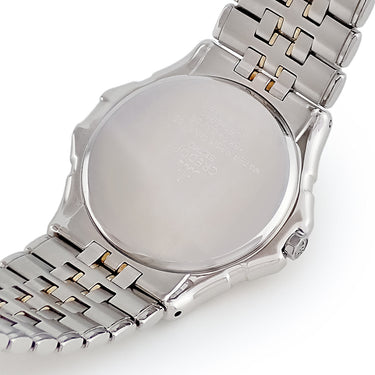 腕時計 クレドール Credor パシフィーク GCAR034 8J81-6B60 クオーツ メンズ K18YG×SS コンビ バー シルバー セイコー