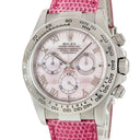 腕時計 ロレックス ROLEX コスモグラフ デイトナ ビーチ 116519 K番 自動巻き メンズ K番 K18WG無垢 ピンク シェル クロノグラフ
