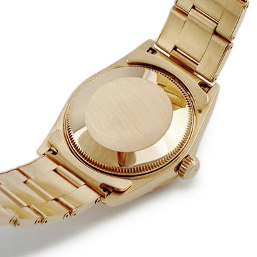 腕時計 ロレックス ROLEX デイトジャスト 31 68248 W番 自動巻き レディース W番 K18YG無垢 コンピューター アラビア オイスターブレス