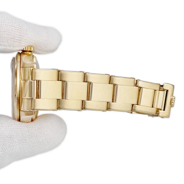 腕時計 ロレックス ROLEX デイトジャスト 31 68248 W番 自動巻き レディース W番 K18YG無垢 コンピューター アラビア オイスターブレス