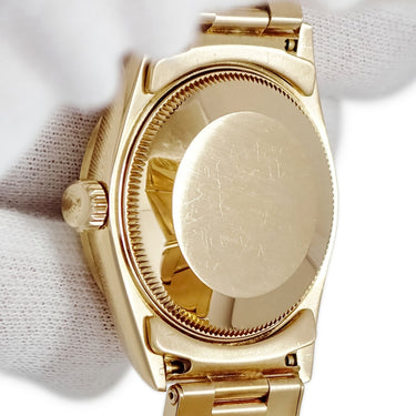 腕時計 ロレックス ROLEX デイトジャスト 31 68248 W番 自動巻き レディース W番 K18YG無垢 コンピューター アラビア オイスターブレス