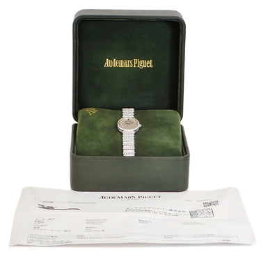 腕時計 オーデマピゲ AUDEMARS PIGUET ドレスウォッチ オーバル 79273BC.ZZ.9034BC.01 手巻き レディース K18WG無垢 純正ダイヤ ヴィンテージ