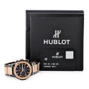 腕時計 ウブロ HUBLOT クラシックフュージョン インテグレーテッド クロノグラフ 520.CO.1180.CO 自動巻き メンズ K18KG×チタン