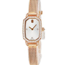 腕時計 ハリーウィンストン Harry Winston エメラルド EMEQHM18RR002 クオーツ レディース K18RG無垢 純正ダイヤ シルバー サンレイ
