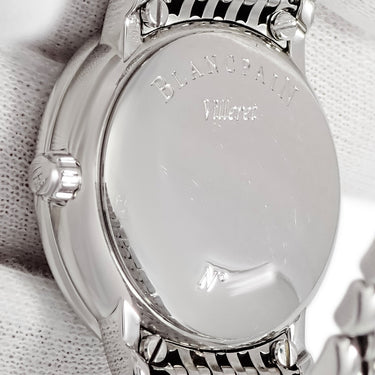 腕時計 ブランパン BLANCPAIN ヴィルレ ウルトラスリム 6102-4628-MMB 自動巻き レディース 純正ダイヤ ホワイト ラウンド