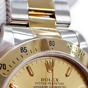 腕時計 ロレックス ROLEX コスモグラフ デイトナ 16523 L番 自動巻き メンズ L番 逆6 K18YG×SS コンビ シャンパン エルプリメロ