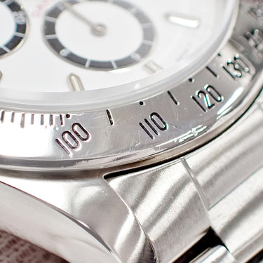 腕時計 ロレックス ROLEX コスモグラフ デイトナ 16520 E番 自動巻き メンズ E番 白 逆6 エルプリメロ トリチウム ヴィンテージ