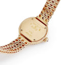 腕時計 カルティエ Cartier クドレ コリゼ ウォッチ SM クオーツ レディース メーカーOH済 K18YG無垢 純正ダイヤ 青針 ローマン