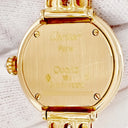 腕時計 カルティエ Cartier クドレ コリゼ ウォッチ SM クオーツ レディース メーカーOH済 K18YG無垢 純正ダイヤ 青針 ローマン