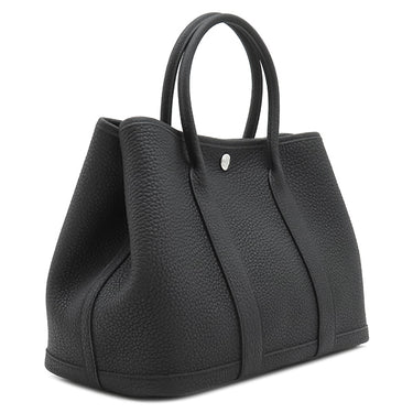 エルメス HERMES ガーデンパーティーTPM 30 ブラック ネゴンダ トートバッグ シルバー金具 新品 未使用 黒 オールレザー 2026年製