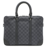ルイヴィトン LOUIS VUITTON ポルト ドキュマン ヴォワヤージュ PM N40445 ダミエグラフィット ダミエグラフィットキャンバス 2WAYバッグ シルバー金具 ビジネスバッグ